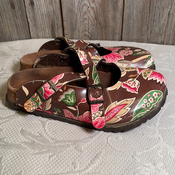 Birkis by Birkenstock Dorian floral Mary Janes clogs - Picture 3 of 5